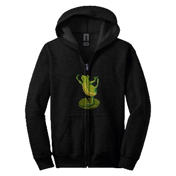 Discover Frog Pet Yoga Frog Yoga Toad Zip Hoodies