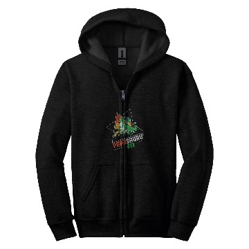 Discover Dinosaur Pet Papasaurus rexs Fathers Day Papa Zip Hoodies