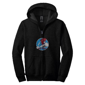 Discover Horse Pet RED HORSE Combat Engineer US Military Zip Hoodies