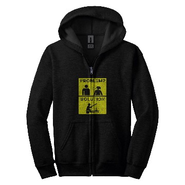Discover Fishing Fun problems and solution design funny fishermen Zip Hoodies