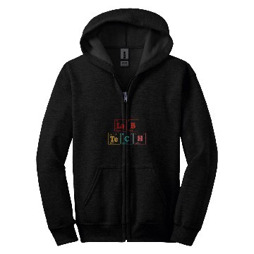 Discover Lab Week Laboratory Technologist Scientist Microbiologist 21 Zip Hoodies