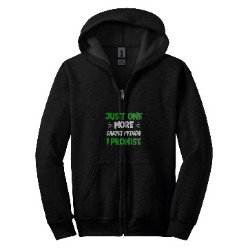 Discover Python Pet Just One More Carpet Python I Promise Funny Reptile Zip Hoodies
