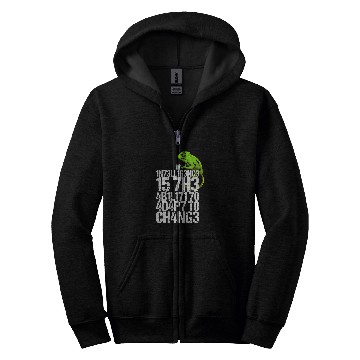 Discover Chameleon Pet Intelligence Is The Ability To Adapt To Change Zip Hoodies