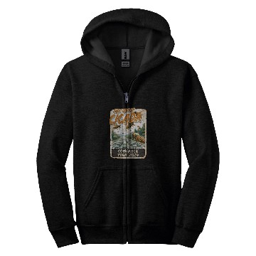 Discover Entomology Cicada Lover The Great Cicada Comeback Tour 2024 Zip Hoodies