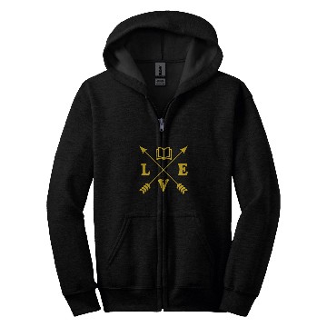 Discover Book Fun Literary Book Reading Cute Trendy Arrow Basic Bohemian Style Zip Hoodies
