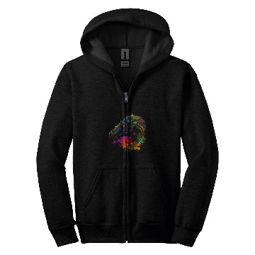 Discover Dinosaur Pet Velociraptor Spirituality Zip Hoodies