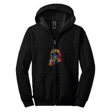 Discover Architect Job Leonardo da Vinci Scientist Theorist Sculptor Architect Zip Hoodies