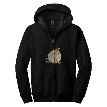 Discover Chicken Pet Animaniacs Hes a Chicken Boo Zip Hoodies