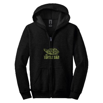 Discover Turtle Pet Mens Turtle Dad Box Turtle Daddy Tortoise Lover Fathers Day Zip Hoodies
