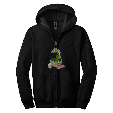 Discover Turtle Pet Easter Egg Bunny Easter Bunny Zip Hoodies