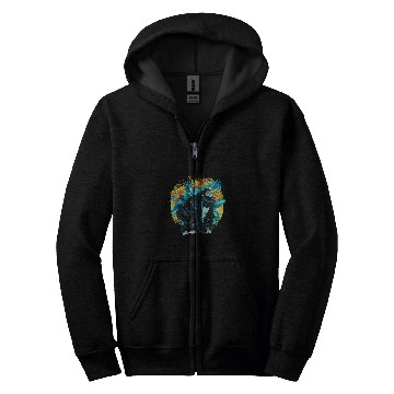 Discover Gorilla Pet Tropical Exotic Monkey Lover Ape Rainforest Animal Gorilla Zip Hoodies