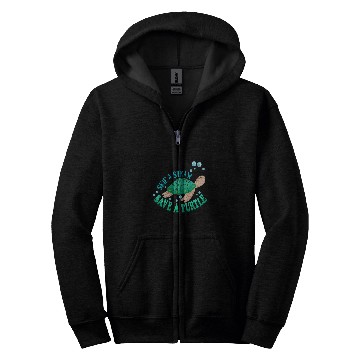 Discover Turtle Pet Environment Earth Day Skip A Straw Save A Zip Hoodies