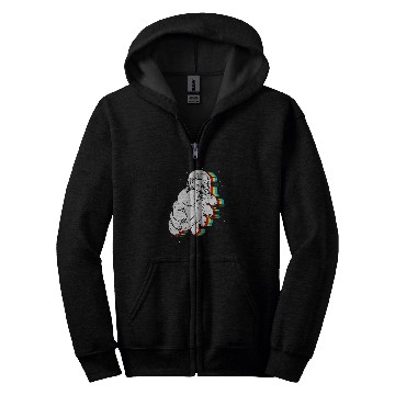 Discover Astronaut Job Tardigrade Tardigrade In Space Microbiologist Cute MicroOrg Zip Hoodies