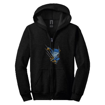 Discover Frog Pet Poison Dart 7 Zip Hoodies
