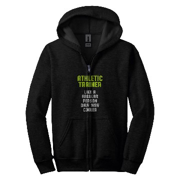 Discover Athletic Trainer Gym Coachs Wellness Coaching 22 Zip Hoodies