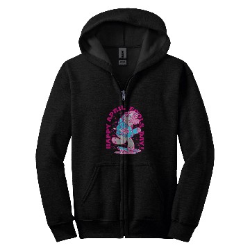 Discover Unicorn Pet happy April Fools Day unicorn funny Zip Hoodies