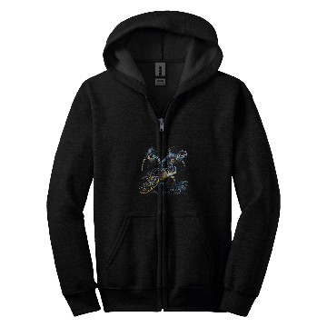 Discover Turtle Pet Tortoise Waterturtle Ocean Natural Environment 6 Zip Hoodies