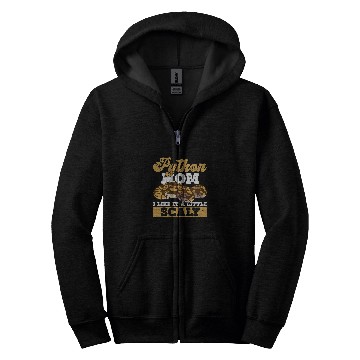 Discover Python Pet Ball Python Mom And Royal Python Zip Hoodies