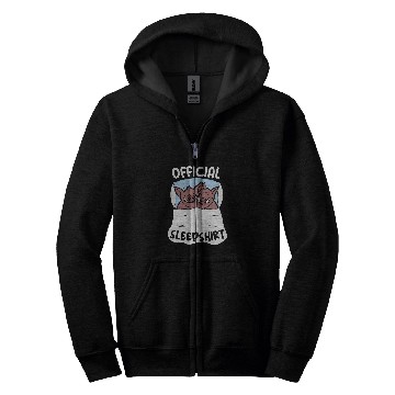 Discover Pig Pet Boar Hunter Wild Pig Boar Hunting Official Sleep Zip Hoodies