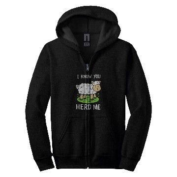 Discover Sheep Pet Lamb Farmer Zip Hoodies