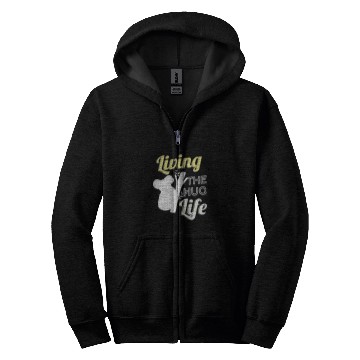 Discover Koala Pet Living The Hug Life 286 Polar panda Zip Hoodies