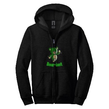 Discover Bear Pet Cute Loki Bear Variant Zip Hoodies
