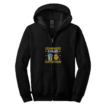 Discover Lemonade Stand Supervisor 1 Zip Hoodies