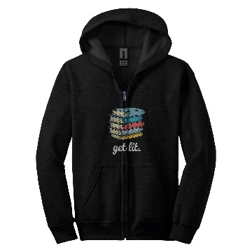 Discover Book Fun Lets Get Lit 6 Zip Hoodies