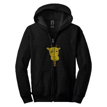 Discover Giraffe Pet Face 9 Zip Hoodies