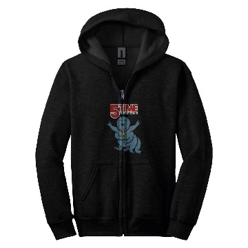 Discover Bear Pet Five Time Extinction Event Champion Water Bear Tardigrade Zip Hoodies