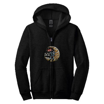 Discover Astronaut Job Houston we have no problems Astronaut Drinking Beer Zip Hoodies