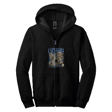 Discover capybaras Pet Bootleg Rap Edit Design capybaras Lovers Zip Hoodies