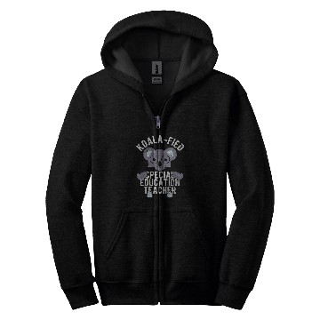 Discover Koala Pet Special Education SPED Teacher Zip Hoodies