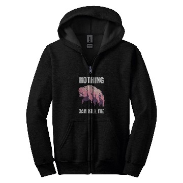 Discover Bear Pet Tardigrade Water Bear 1 Zip Hoodies