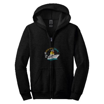 Discover Duck Pet Cruise Duck Squad Vaction Cruise Ship Zip Hoodies