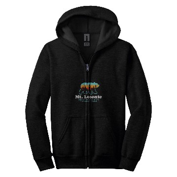 Discover Bear Pet Mt Leconte Great Smoky Mountains Bear Zip Hoodies