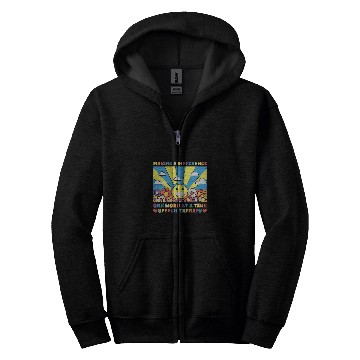 Discover Speech Therapy Language Pathology Making A Difference Retro Zip Hoodies