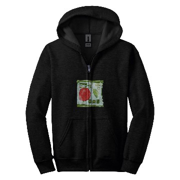 Discover Capsicum Bell Pepper seeds packet growing vegetables Zip Hoodies