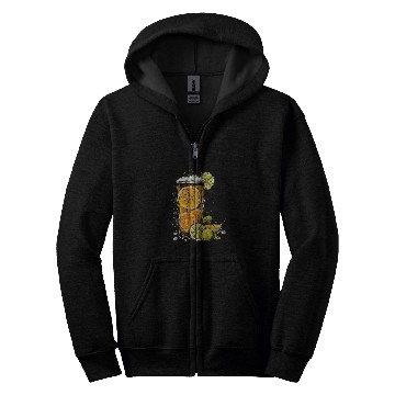 Discover Beer Fun Citrus Zip Hoodies