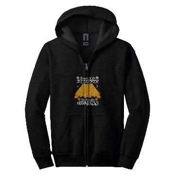Discover Beware The Beekeeper The Bees Are Harmless Honey Bee Zip Hoodies