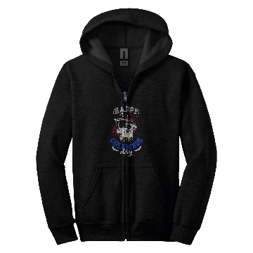 Discover Columbus Day Cristofo Colombo 1 Zip Hoodies