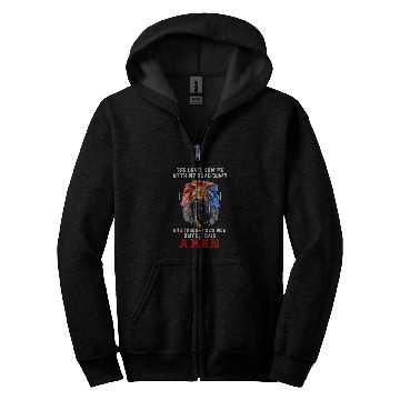 Discover Lion Pet Knight Templar The Devil Saw Me With My Head Down Lion Zip Hoodies