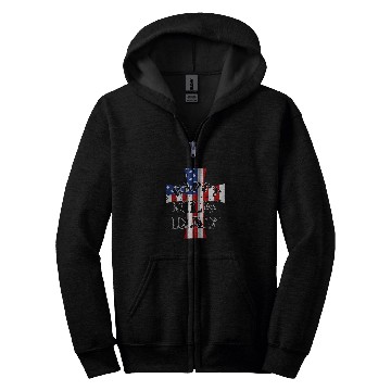 Discover Happy Martin Luther King Day MLK Day American Flag Pride Zip Hoodies