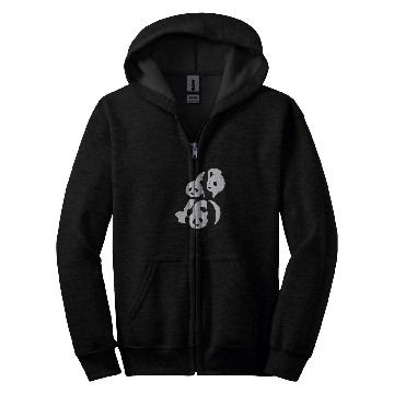 Discover Panda Pet stuffed animal costume three bears Zip Hoodies