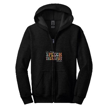Discover In My Speech Therapist Era Speech Language Pathologist Zip Hoodies