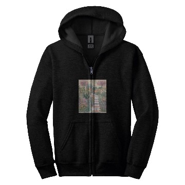 Discover Herb Garden Bloom Pastel Aroma Zip Hoodies