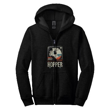 Discover Honolulu Hopper Funny Graphic Tees Zip Hoodies