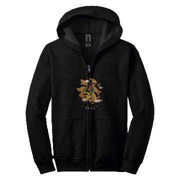 Discover Dragon Pet Chinese Lunar New Year Year of the Dragon zodiac sign 23 Zip Hoodies