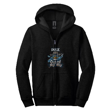 Discover Duck Pet Ducklings Bath Duck Quacking 78 Zip Hoodies