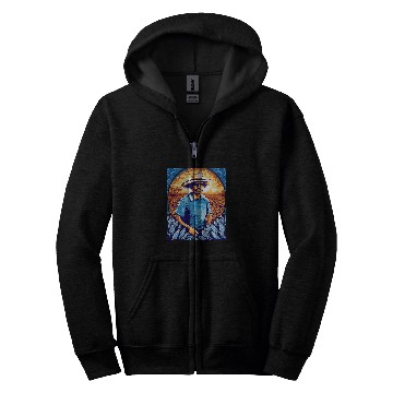 Discover Wines Fun Agave Farmer Blue Agave Plant Mexican Tequila Farm Farming Zip Hoodies